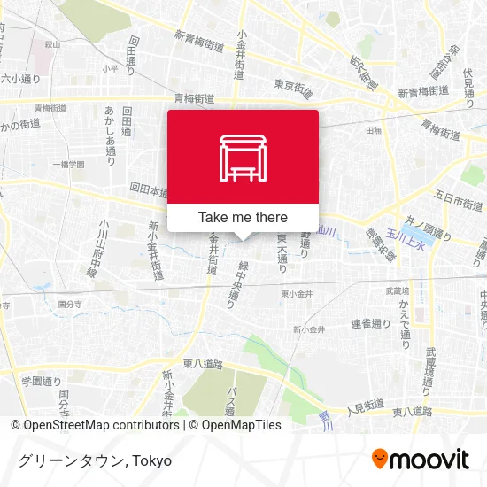 グリーンタウン map