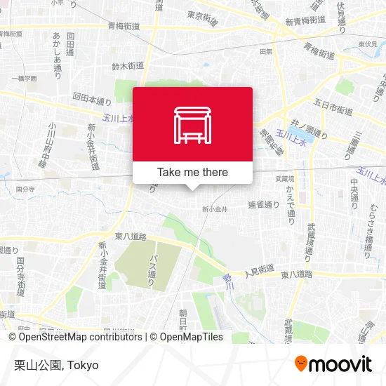 栗山公園 map