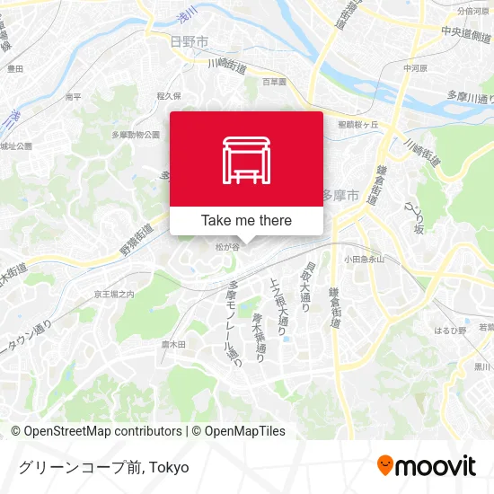 Green Co-op Front map