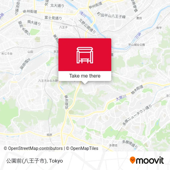 Park Front (Hachioji City) map