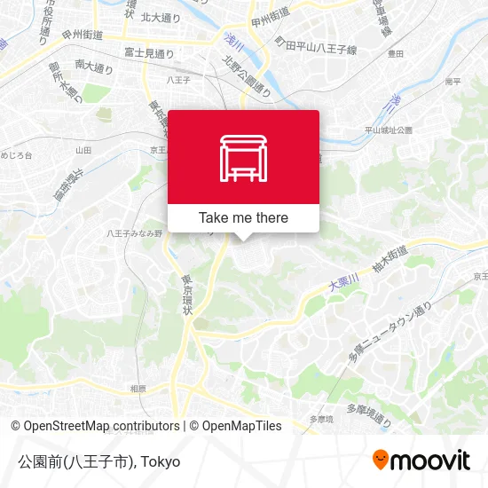 公園前(八王子市) map