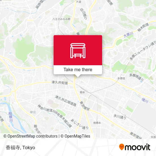 Kofukuji Temple map