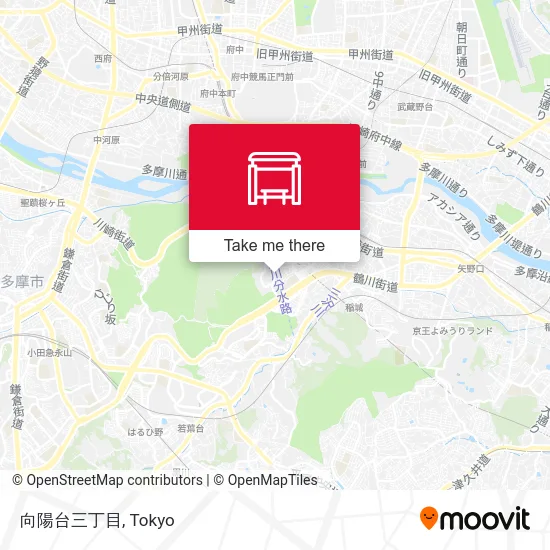向陽台三丁目 map