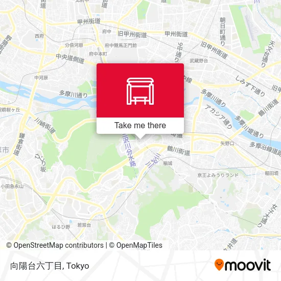 向陽台六丁目 map