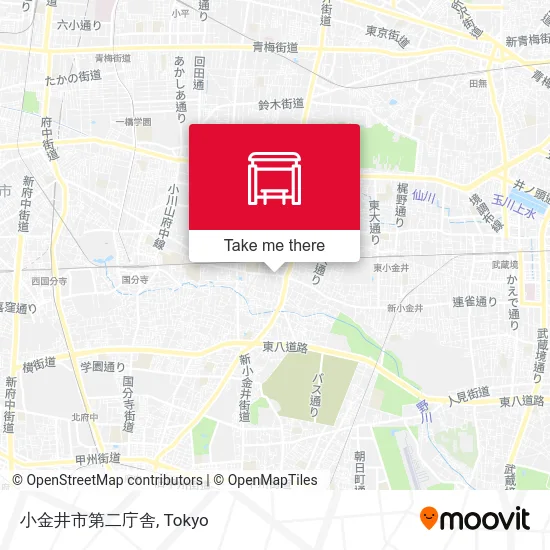 小金井市第二庁舎 map