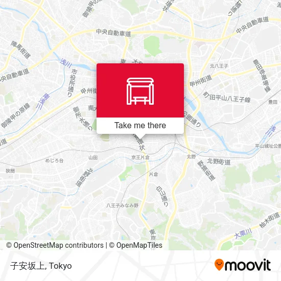 Koyasu Slope Top map