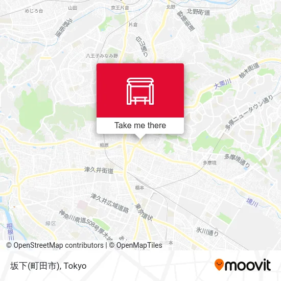 坂下(町田市) map