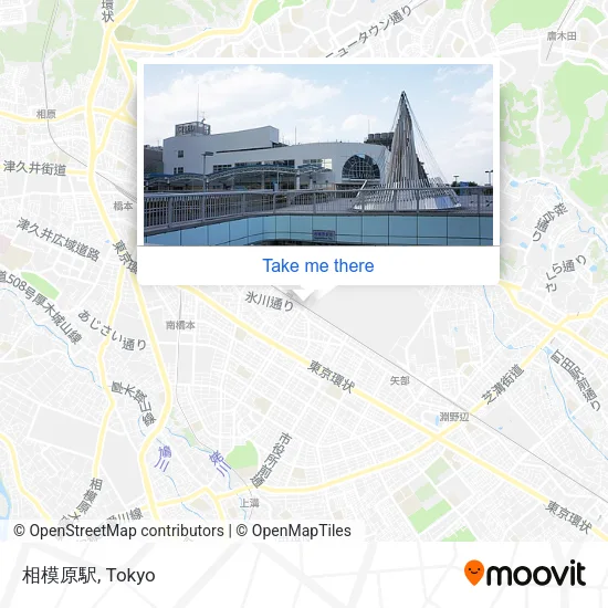 相模原駅 map