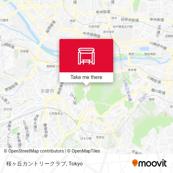 桜ヶ丘カントリークラブ map