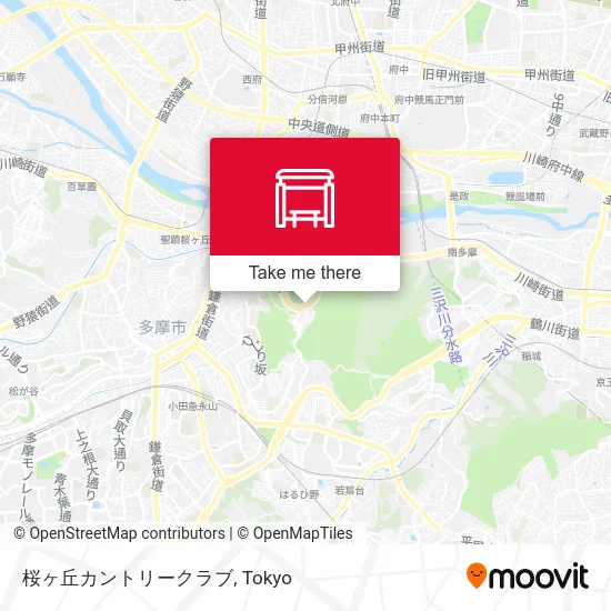 Sakuragaoka Country Club map