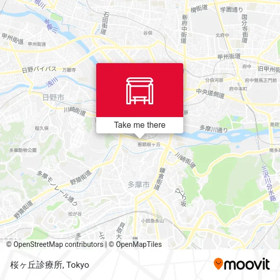 桜ヶ丘診療所 map