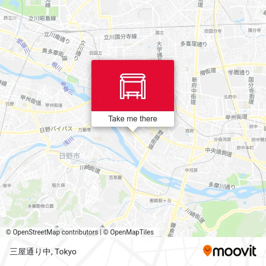 三屋通り中 map