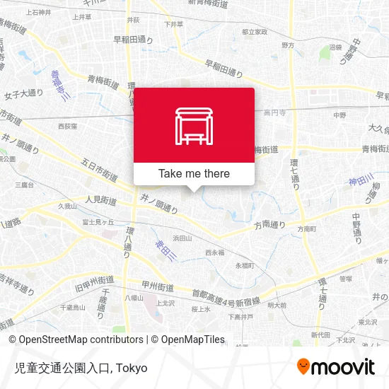 児童交通公園入口 map
