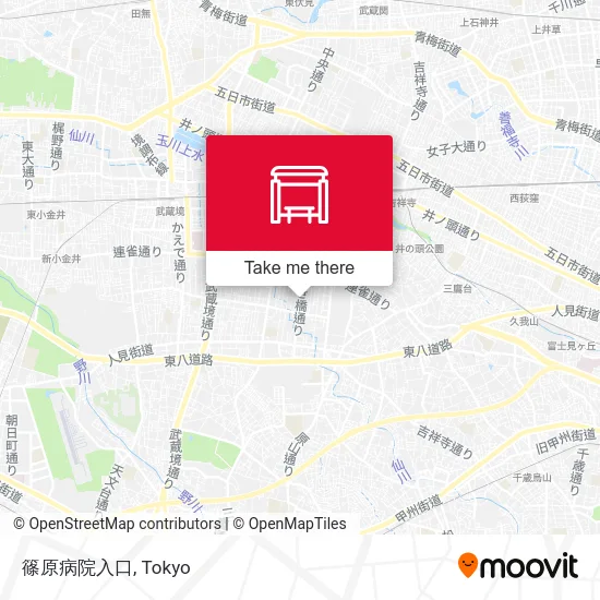 Shinohara Hospital Entrance map