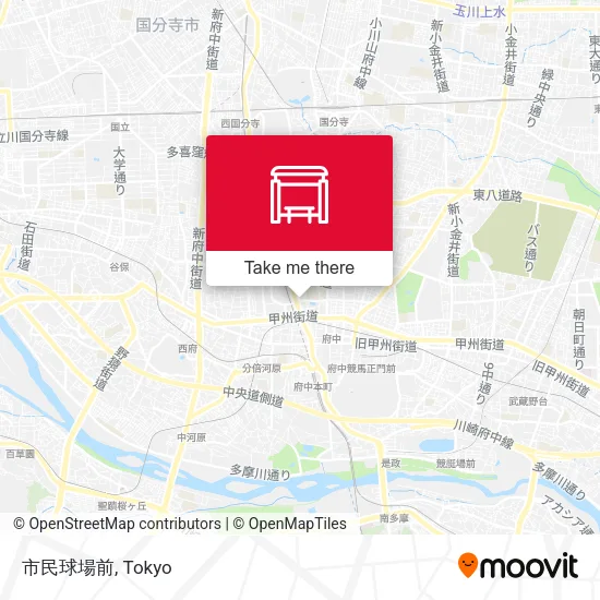 Civic Baseball Stadium map