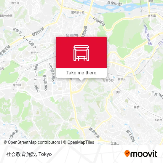 Social Education Facility map