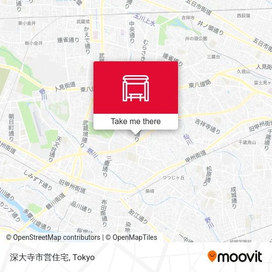 Jindaiji City Housing map