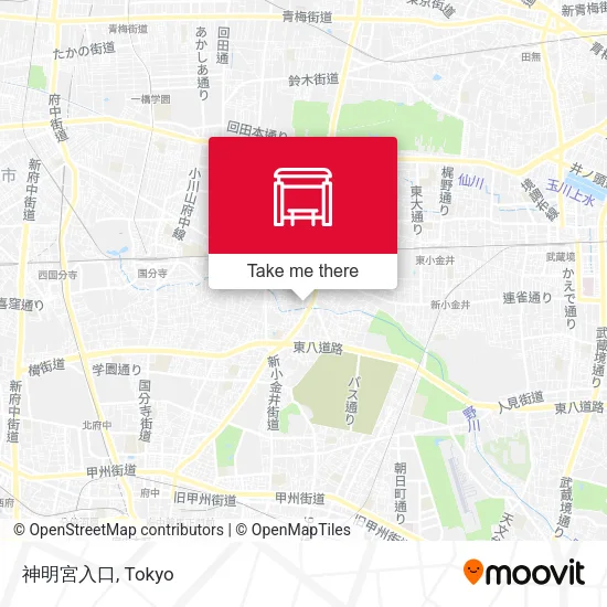 神明宮入口 map