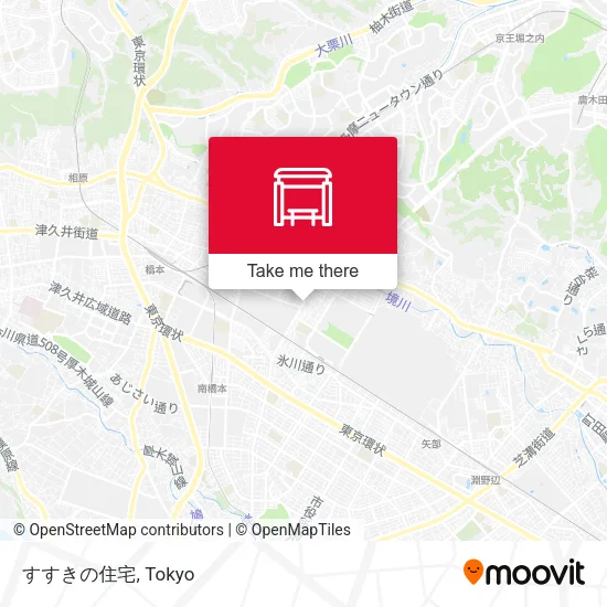 すすきの住宅 map