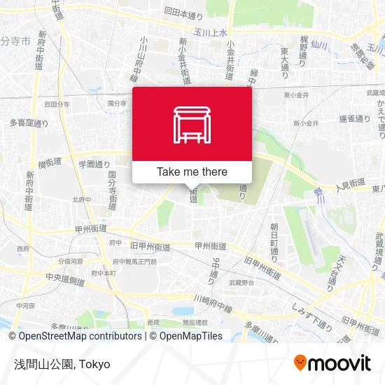 Sengen Mountain Park map