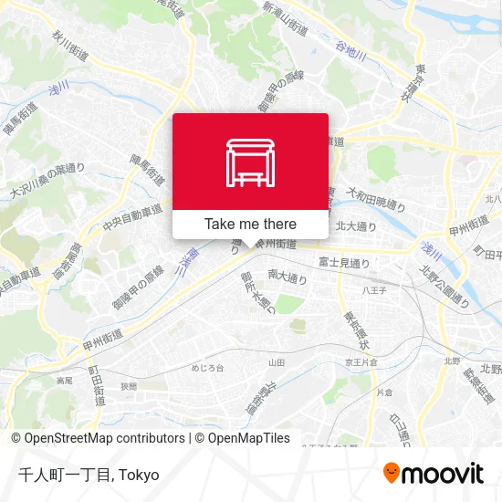 千人町一丁目 map