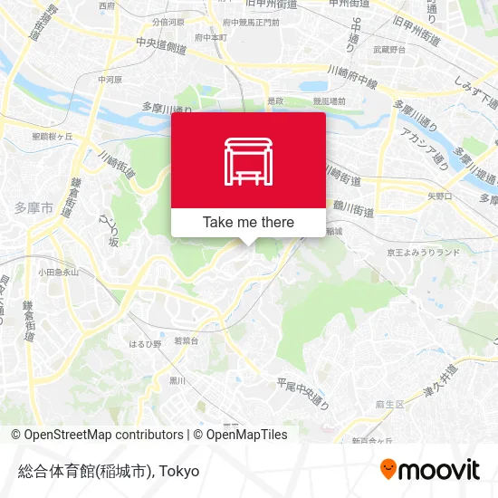 総合体育館(稲城市) map
