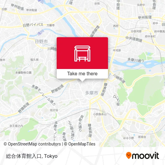 総合体育館入口 map