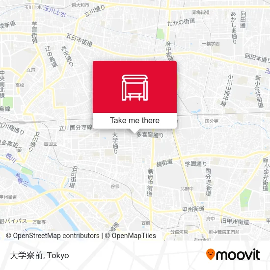 University Dormitory Front map