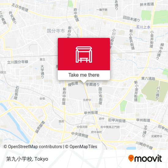 第九小学校 map