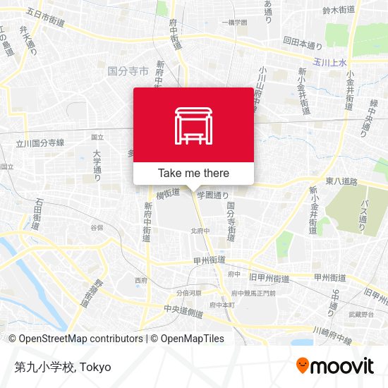 第九小学校 map