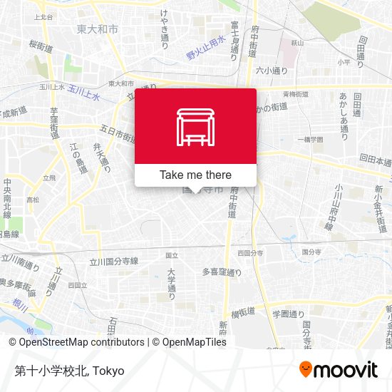 第十小学校北 map