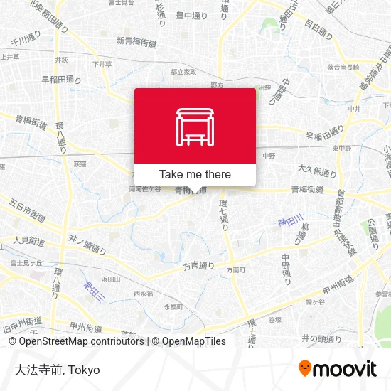 大法寺前 map