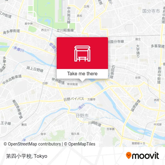 第四小学校 map
