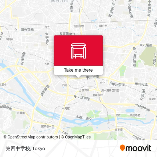 第四中学校 map