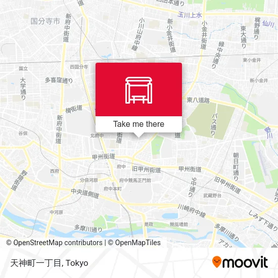 天神町一丁目 map
