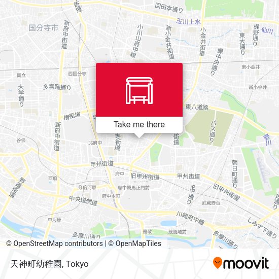 天神町幼稚園 map