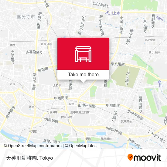天神町幼稚園 map