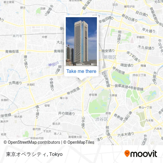 東京オペラシティ map