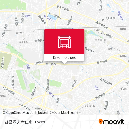 Toei Jindaiji Housing map