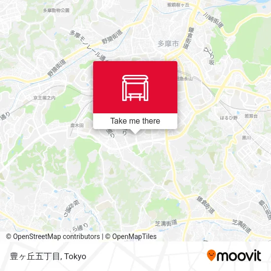 豊ヶ丘五丁目 map