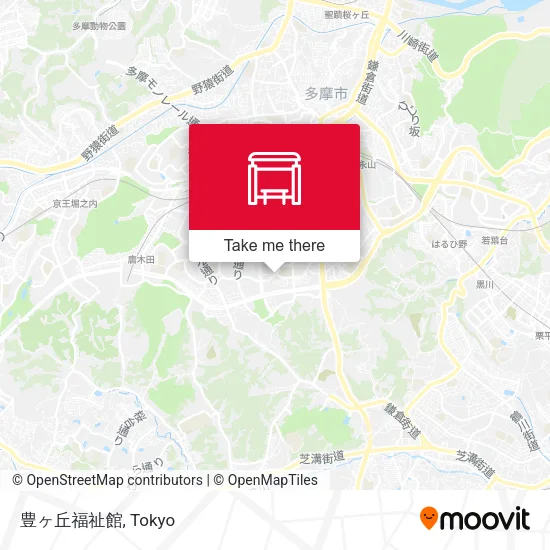 Toyogaoka Welfare Center map