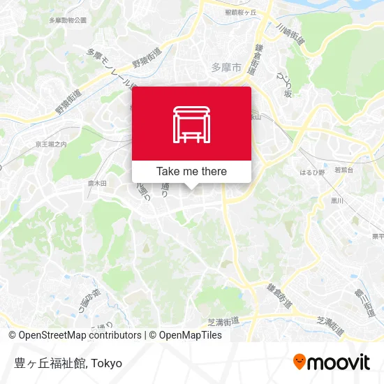 豊ヶ丘福祉館 map