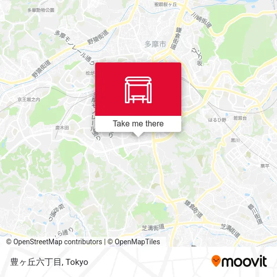 豊ヶ丘六丁目 map