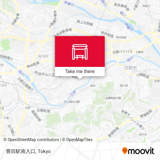 豊田駅南入口 map