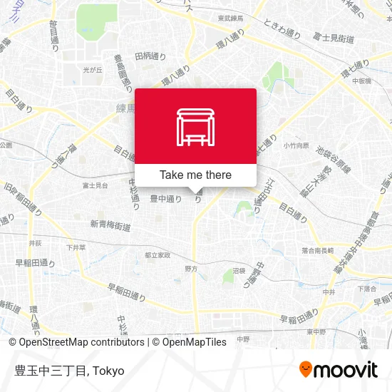 豊玉中三丁目 map
