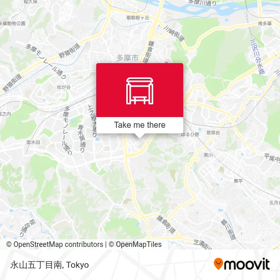 永山五丁目南 map