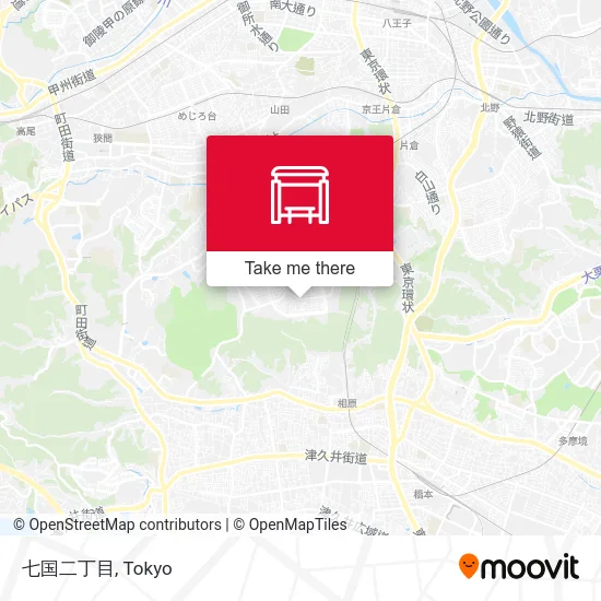 Nanahokuni 2-chome map