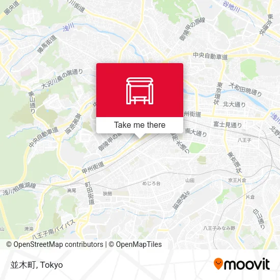 並木町 map