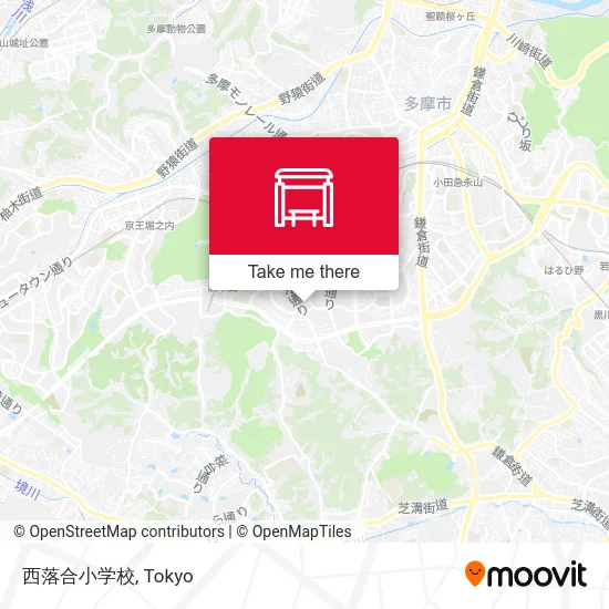 西落合小学校 map