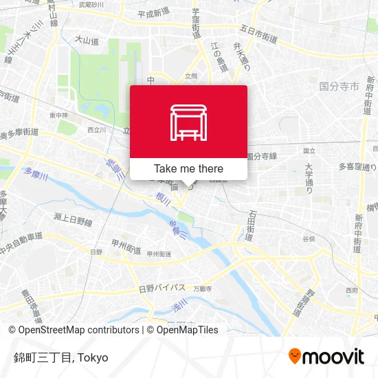 Nishikicho 3-chome map